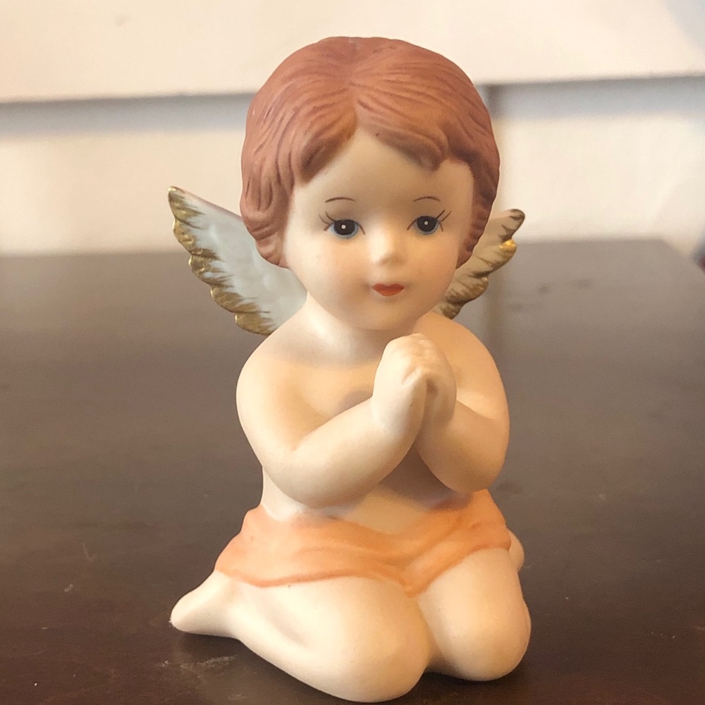 VTG porcelain Homeco cherub